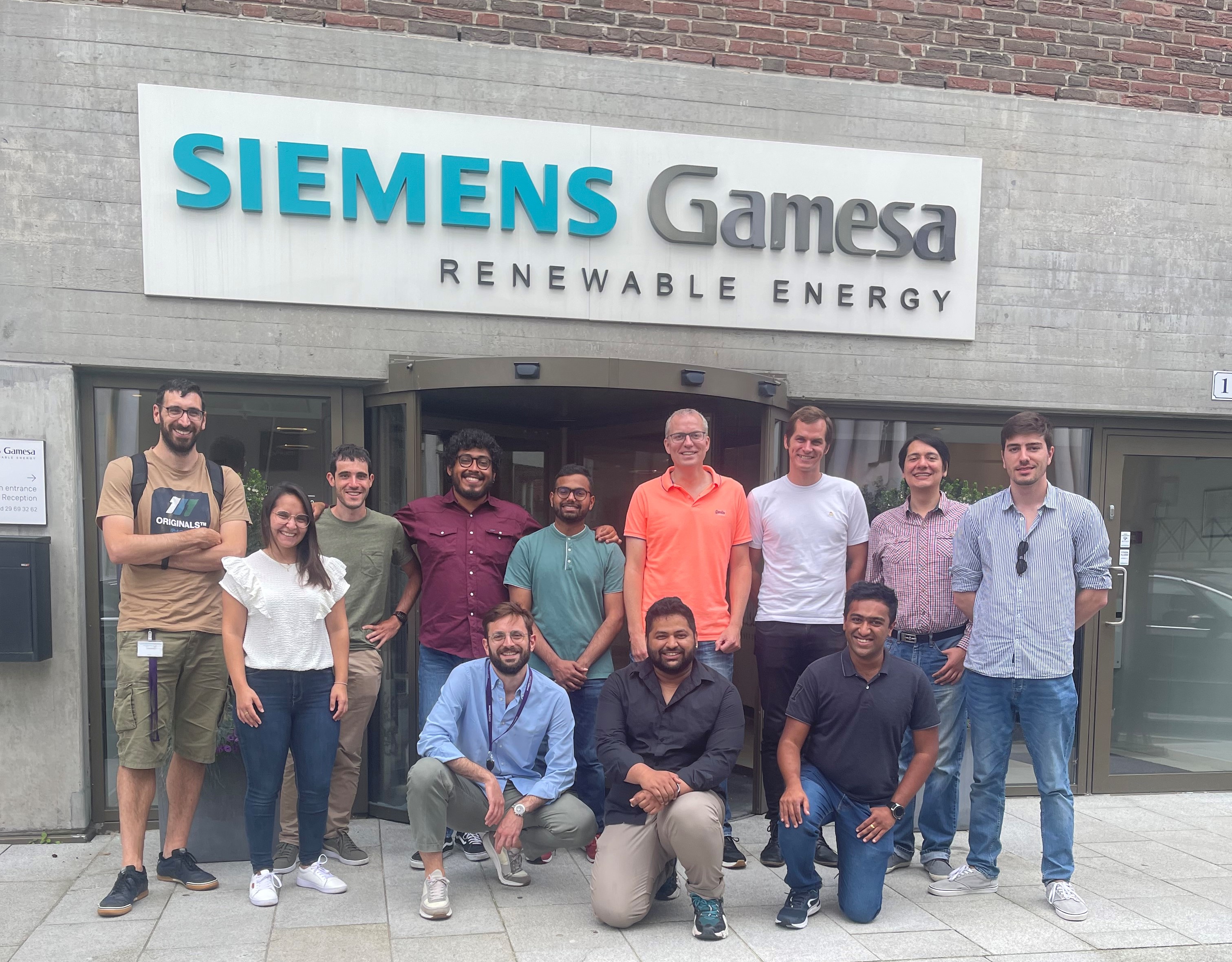  Joint secondment at Siemens Gamesa Renewable Energy for 7 ESRs